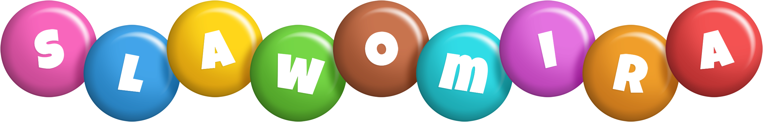 Slawomira candy logo