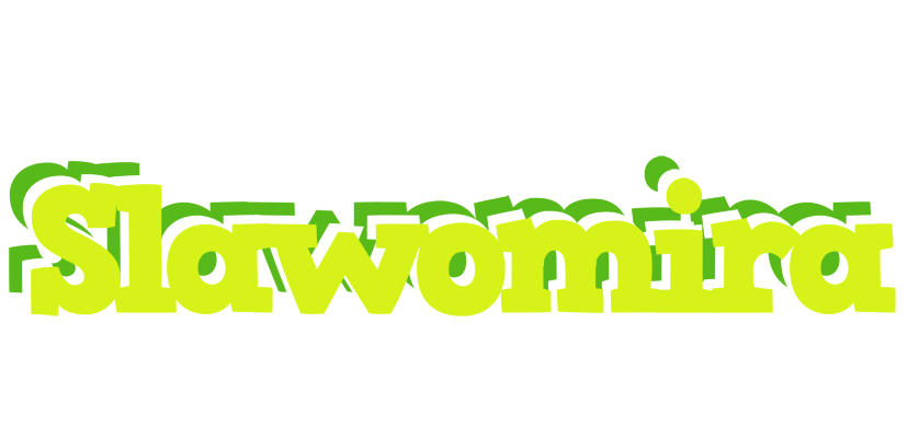 Slawomira citrus logo