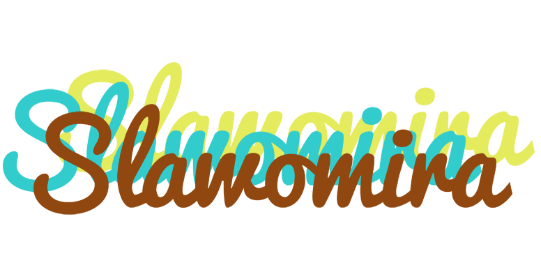 Slawomira cupcake logo