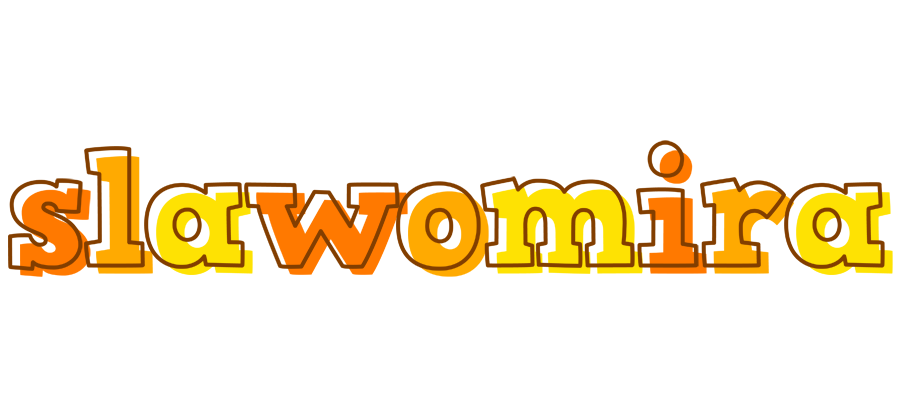 Slawomira desert logo