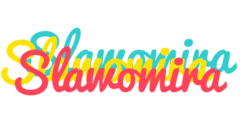 Slawomira disco logo