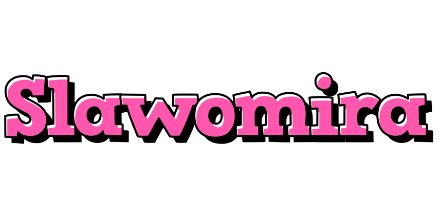 Slawomira girlish logo