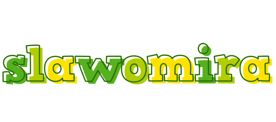 Slawomira juice logo