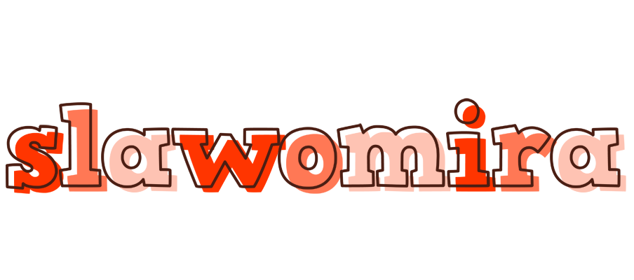 Slawomira paint logo