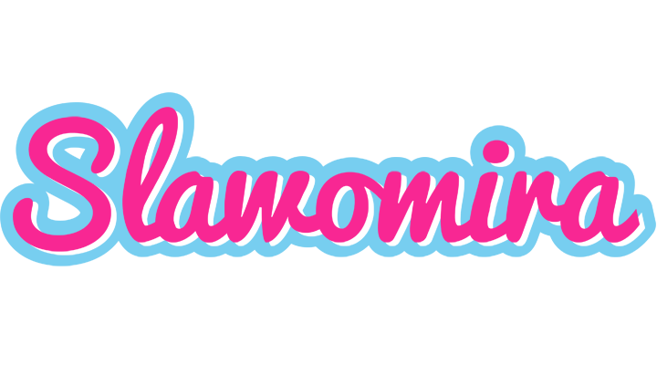Slawomira popstar logo