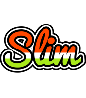 Slim exotic logo