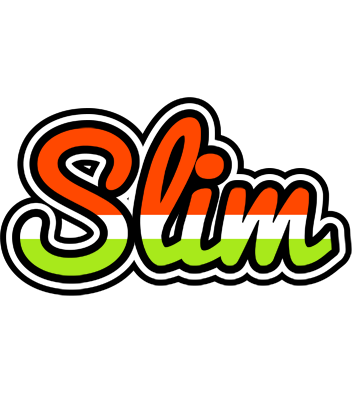 Slim exotic logo