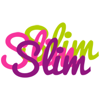 Slim flowers logo