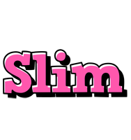 Slim girlish logo