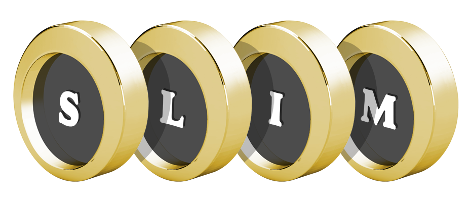 Slim gold logo