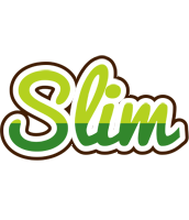 Slim golfing logo