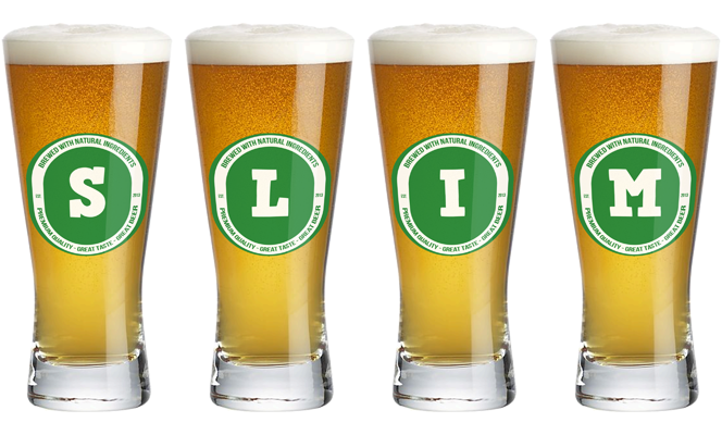 Slim lager logo