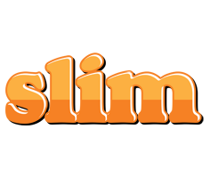 Slim orange logo