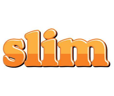 Slim orange logo