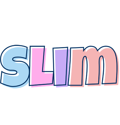 Slim pastel logo