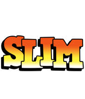 Slim sunset logo