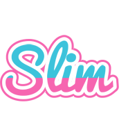 Slim woman logo