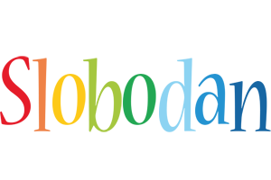 Slobodan birthday logo