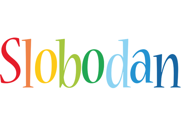 Slobodan birthday logo