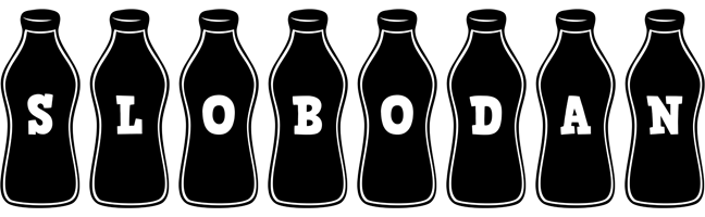 Slobodan bottle logo