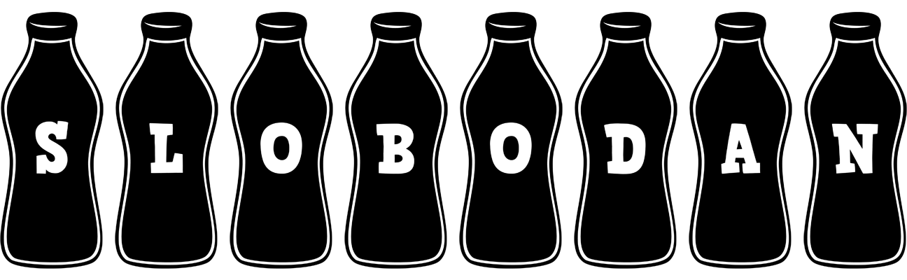 Slobodan bottle logo