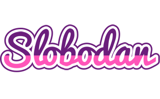 Slobodan cheerful logo