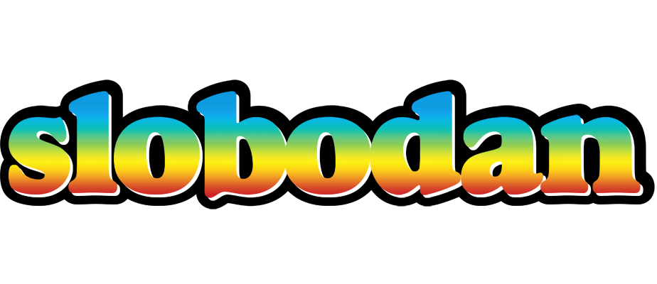 Slobodan color logo