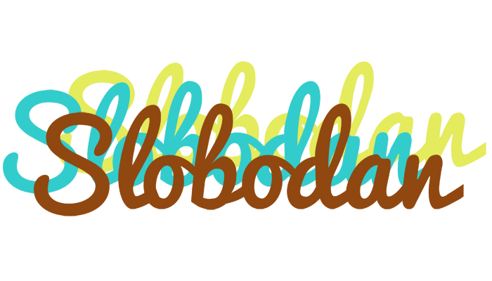 Slobodan cupcake logo