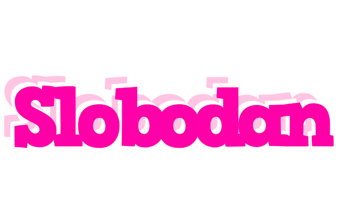 Slobodan dancing logo
