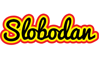 Slobodan flaming logo