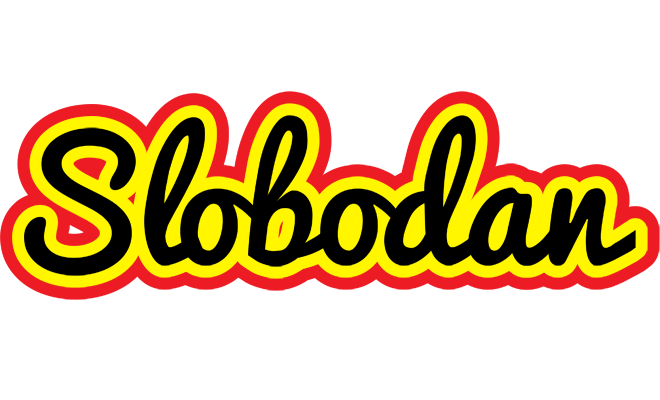 Slobodan flaming logo