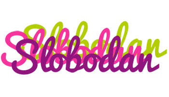 Slobodan flowers logo