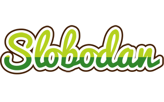 Slobodan golfing logo