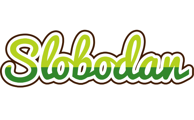 Slobodan golfing logo