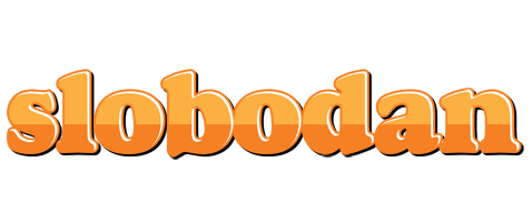 Slobodan orange logo