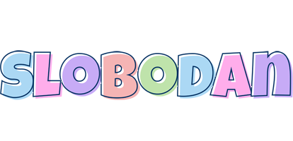 Slobodan pastel logo