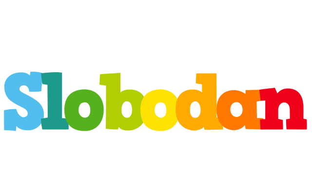 Slobodan rainbows logo