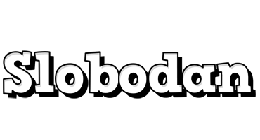 Slobodan snowing logo