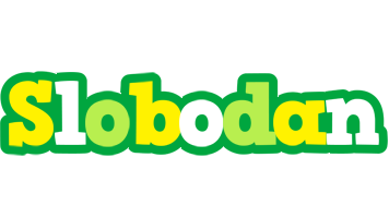 Slobodan soccer logo