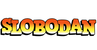 Slobodan sunset logo