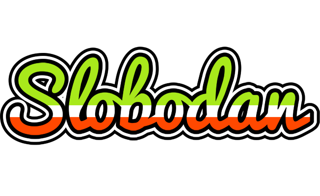 Slobodan superfun logo