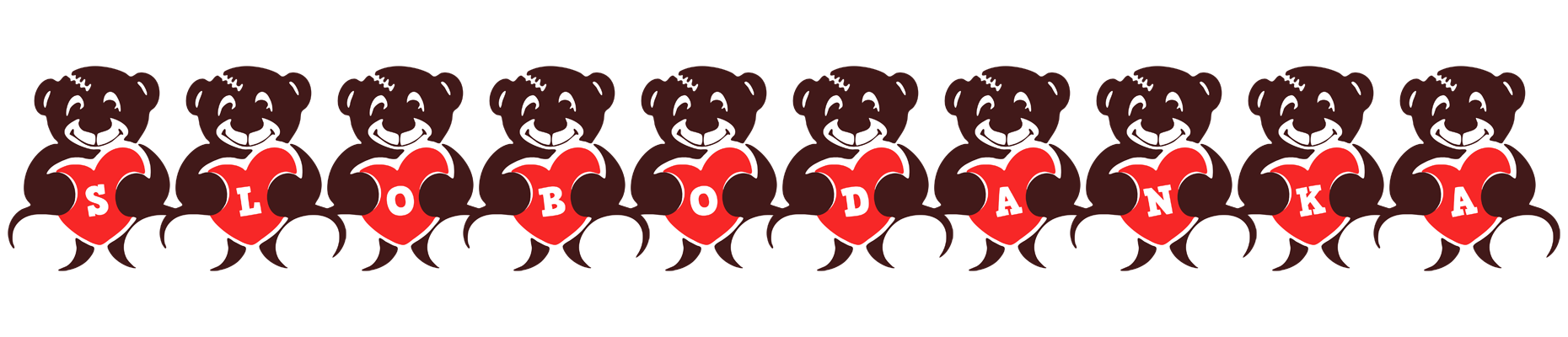 Slobodanka bear logo