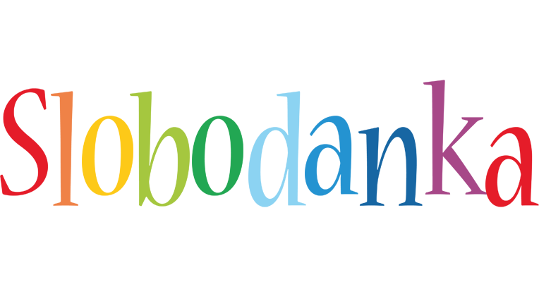 Slobodanka birthday logo