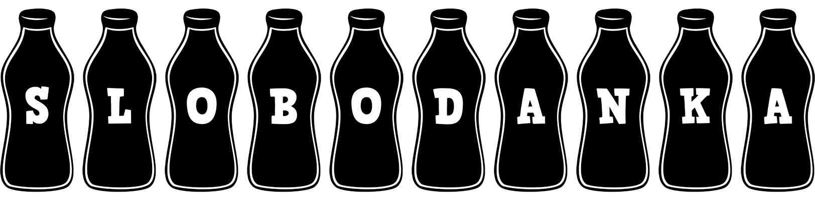 Slobodanka bottle logo