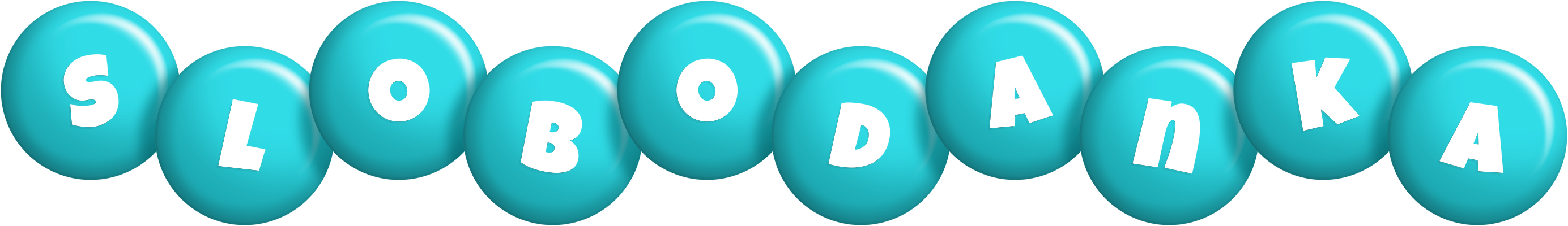 Slobodanka candy-azur logo