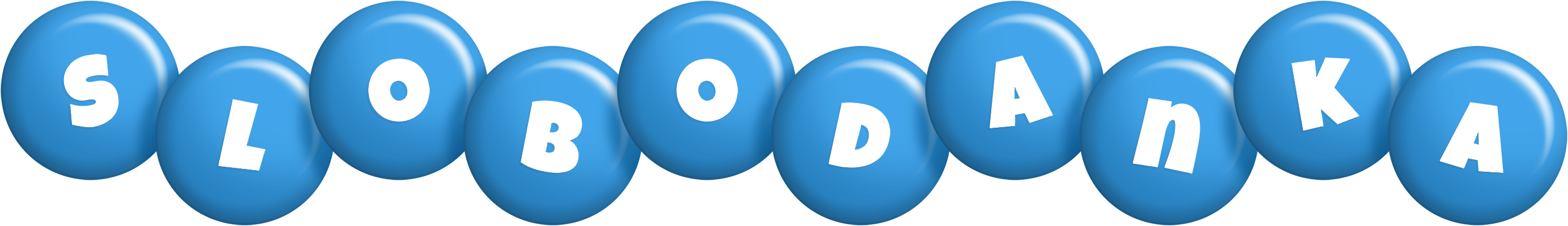 Slobodanka candy-blue logo