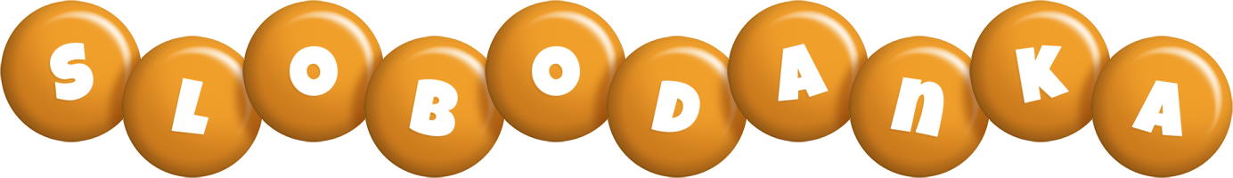 Slobodanka candy-orange logo