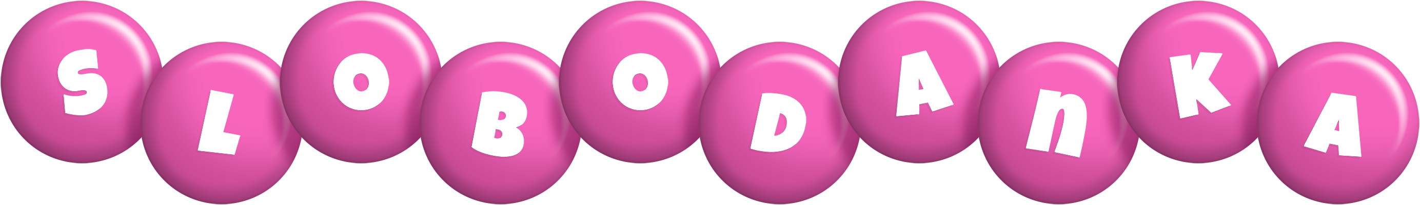 Slobodanka candy-pink logo