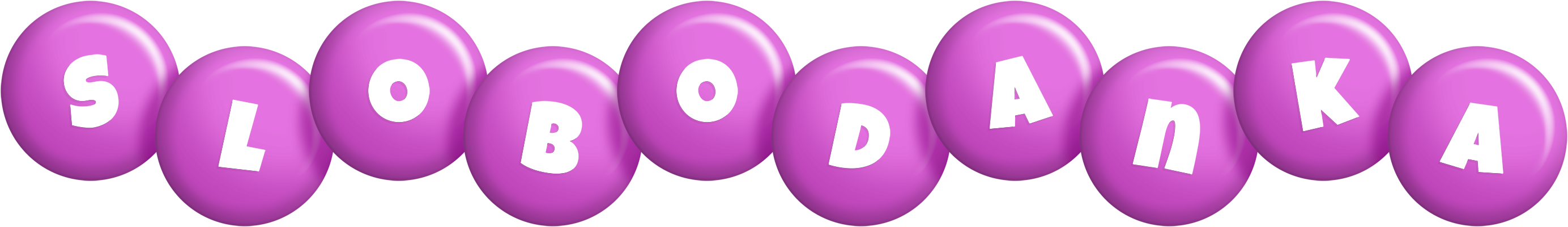 Slobodanka candy-purple logo