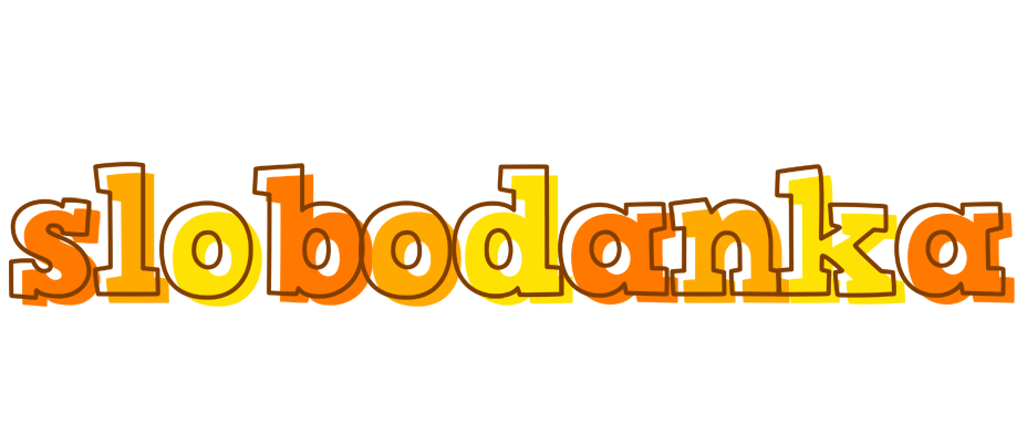 Slobodanka desert logo